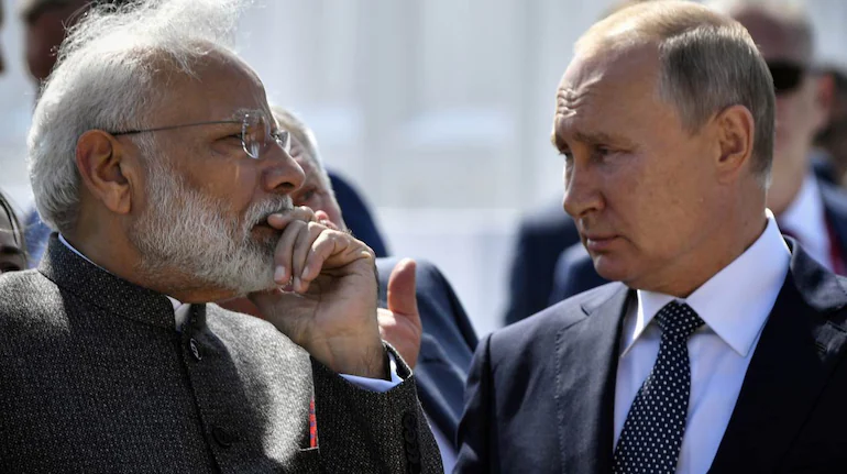 This image has an empty alt attribute; its file name is Modi-and-Putin.webp