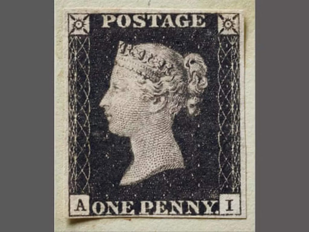 This image has an empty alt attribute; its file name is the-penny-black-which-introduced-a-flat-rate-was-used-from-may-6-1840--1024x768.jpg