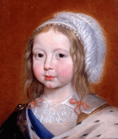 This image has an empty alt attribute; its file name is louis-xiv-child-382x450-1.jpg